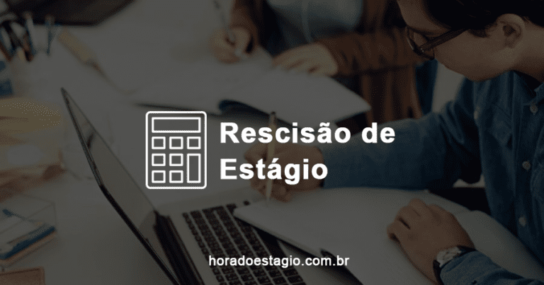 Calculadora de Rescisão de Estagiário