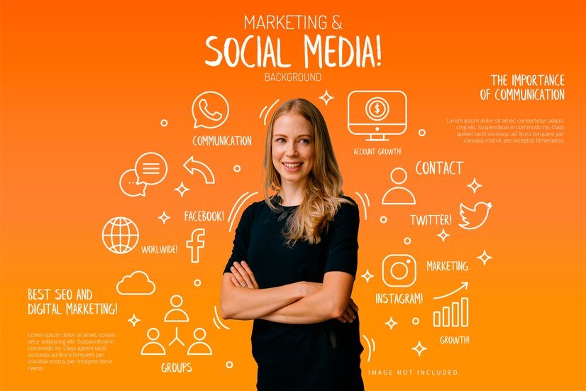 Imagem de funcões de um Social Media