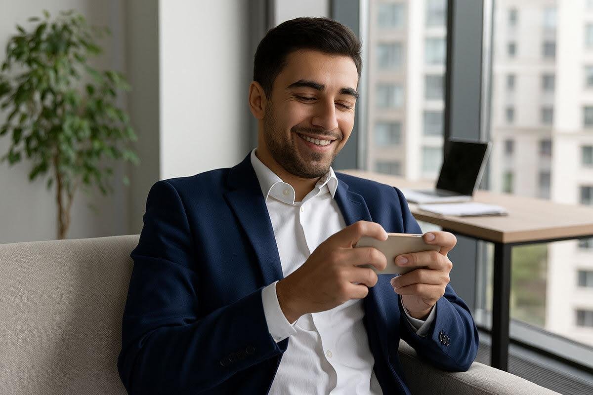 Como jogos rápidos para celular podem ajudar jovens profissionais