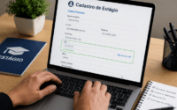 CEP no cadastro de estágio